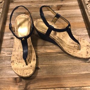 Navy blue Chaps strappy sandal